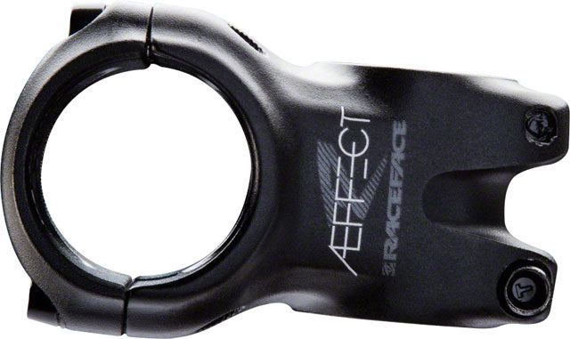 RaceFace Aeffect R 35 Stem - 50mm, 35 Clamp, +/-0, 1 1/8", Aluminum, Black - Open Box, New