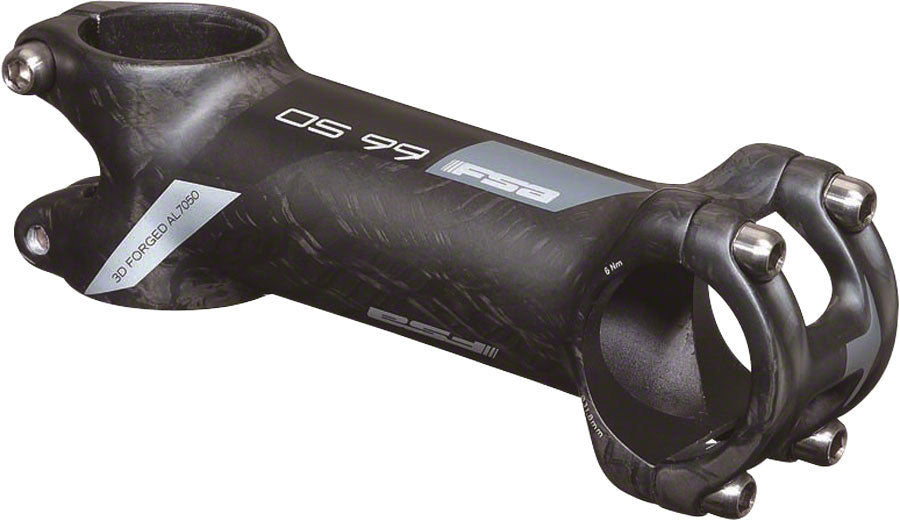 FSA Full Speed Ahead K-Force Light Stem - 80mm 31.8 Clamp +/-6 1 1/8" Carbon