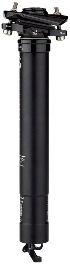 Wolf Tooth Resolve Dropper Seatpost - 31.6 125mm Travel Black Rev 1