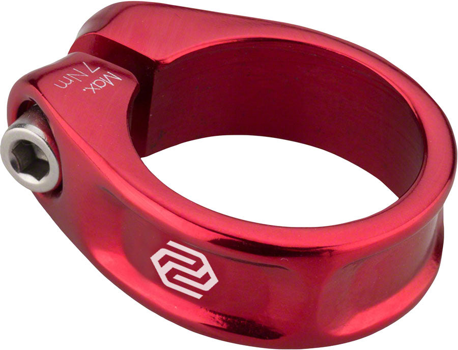 Promax FC-1 Seatpost Clamp - 31.8mm Bolt-On Red