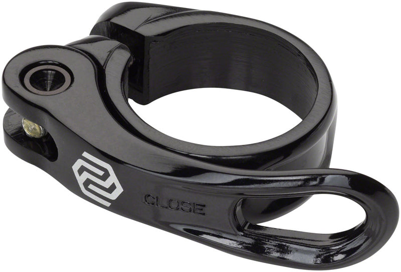 Promax QR-1 Seatpost Clamp - 34.9mm QR Black