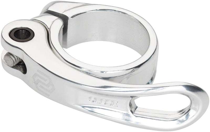 Promax QR-1 Seatpost Clamp - 31.8mm QR Silver