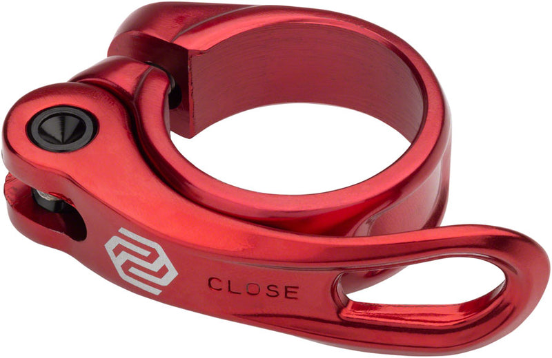 Promax QR-1 Seatpost Clamp - 34.9mm QR Red