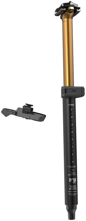 FOX Transfer Factory Neo Wireless Dropper Seatpost - 31.6 mm, 150mm, Internal Routing, Kashima Coat  - Open Box, New (Copy)