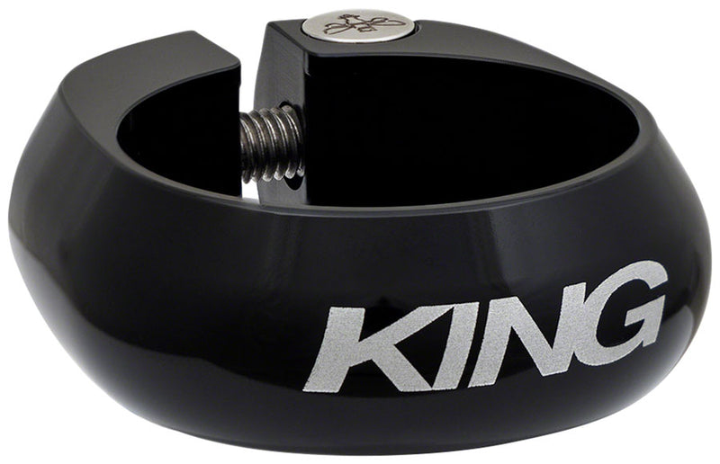 Chris King Seatpost Clamp - 31.8mm Bolt-On Black