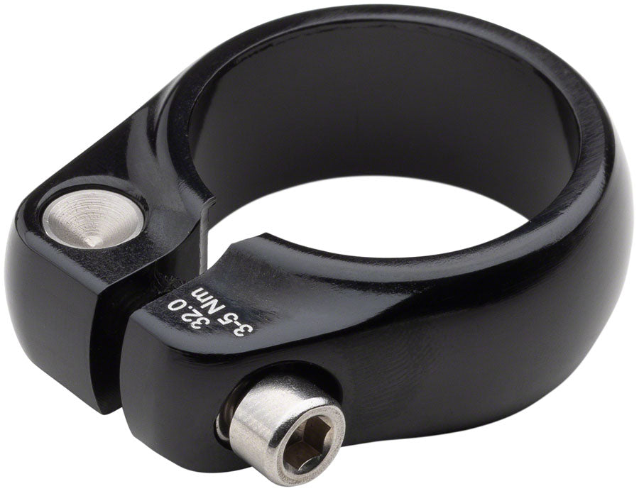 Salsa Lip-Lock Seatpost Clamp - 32.0mm Bolt-On Black