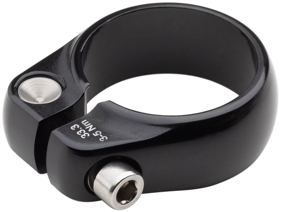 Salsa Lip-Lock Seatpost Clamp - 33.3mm Bolt-On Black