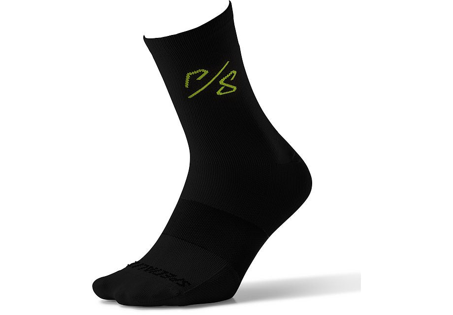 Specialized Soft Air Tall Sock Sagan Decon Green Black M