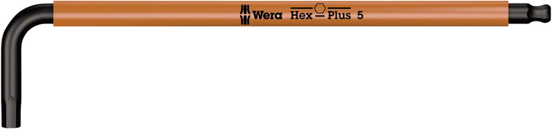 Wera 950 SPKL L-Key Hex Wrench - 5mm Bright Orange