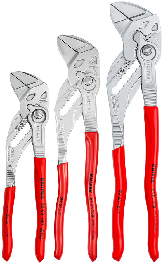 Knipex Pliers Wrench Set - 3 Piece 7" 10" 12"