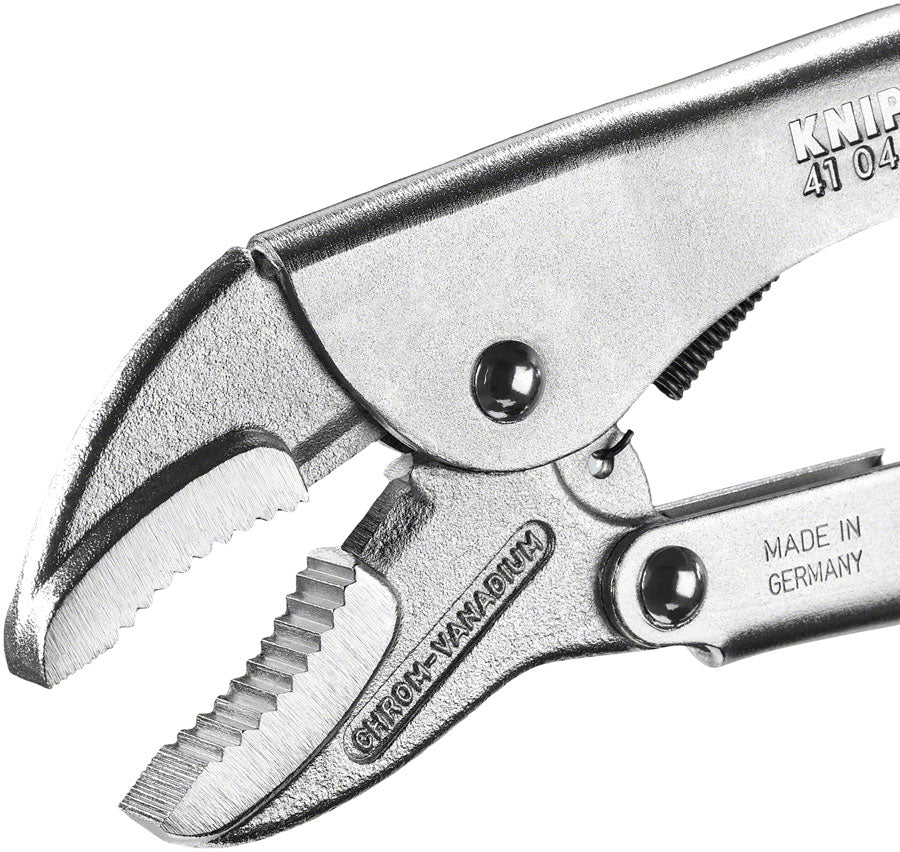 Knipex Grip Pliers Round Jaws - Forged Steel 10"