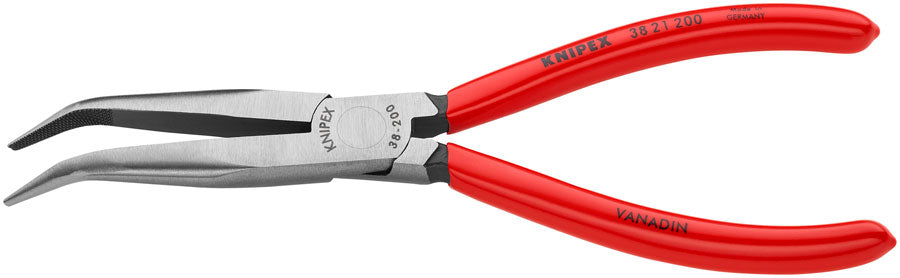 Knipex 8" Long Nose 40degree Angled Pliers without Cutter