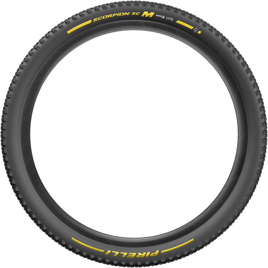 Pirelli Scorpion XC M Tire - 29 x 2.4 Tubeless Folding YLW Label Team Edition Lite Race