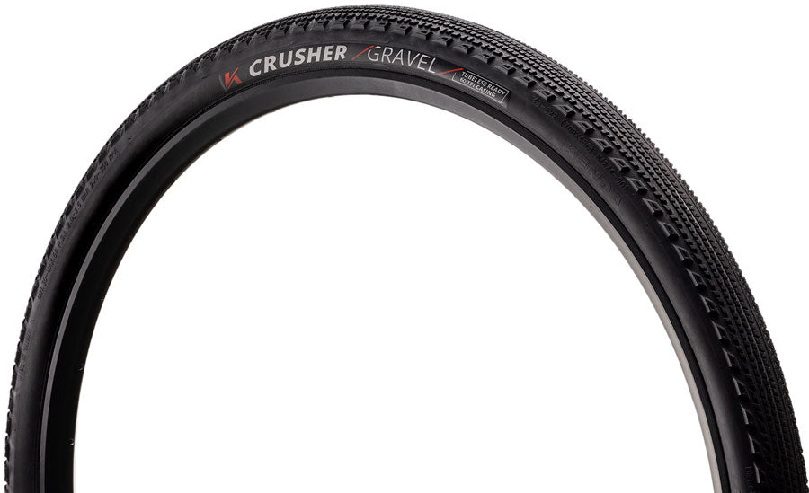 Kenda Crusher Tire - 700 x 35 Tubeless Folding Black Adventure Tough