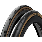 Tour de France Tire Set - Aero 111 700 x 29 Front / Grand Prix 5000 S TR 700 x 30 Rear, Tubeless, Folding, Black/Transparent