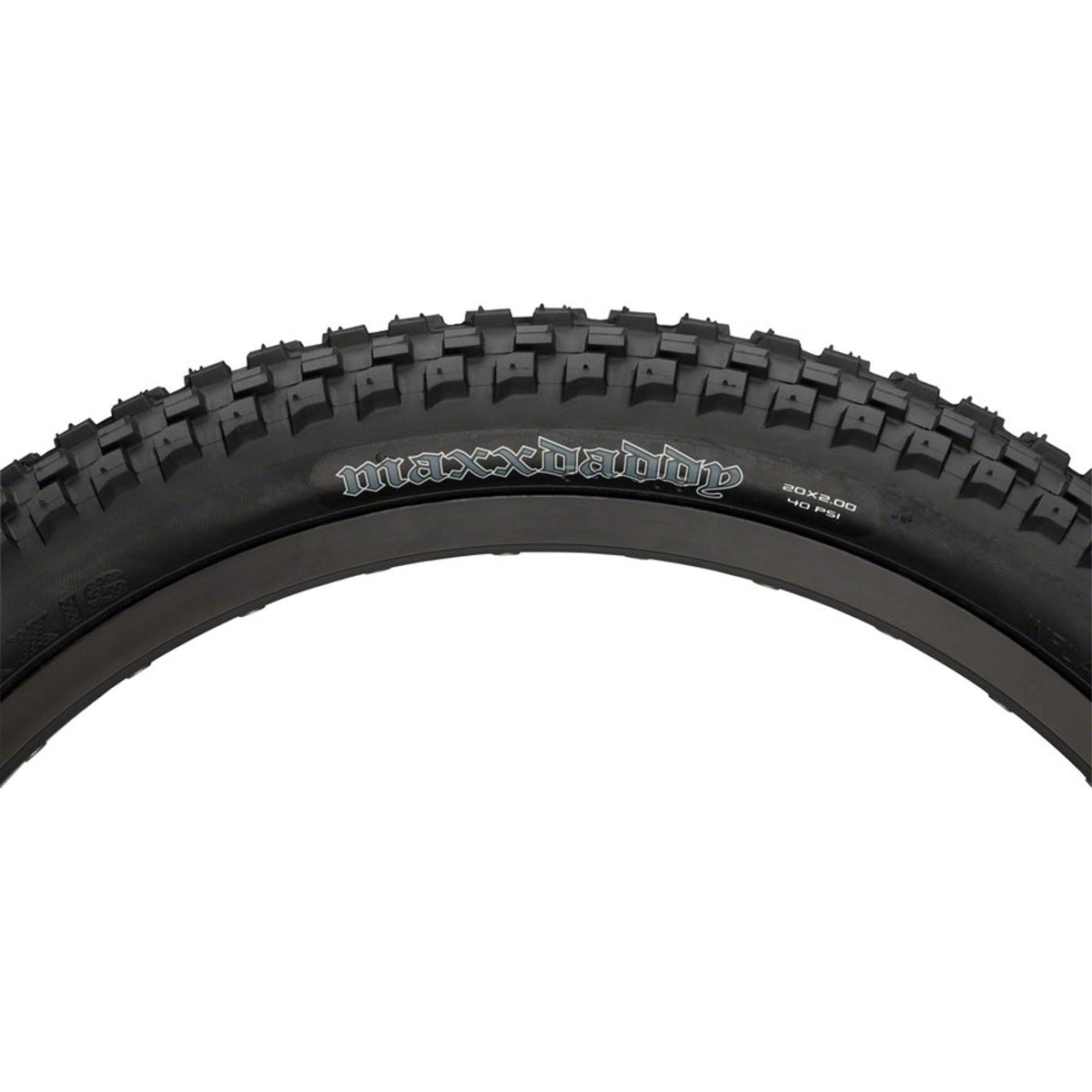 Maxx Daddy Tire - 20 x 2.0, Clincher, Wire, Black, Single