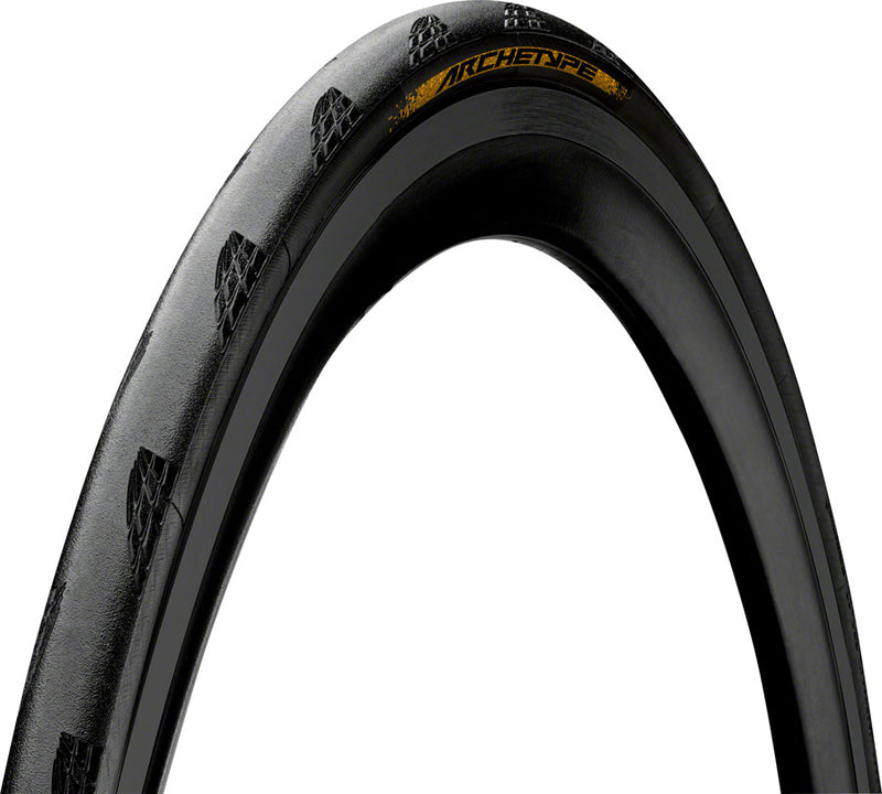 Continental Archetype Tire - 700 x 30, Tubeless, Folding, Black/Tour de France Limited Edition, BlackChili, ACT, Lazer Grip