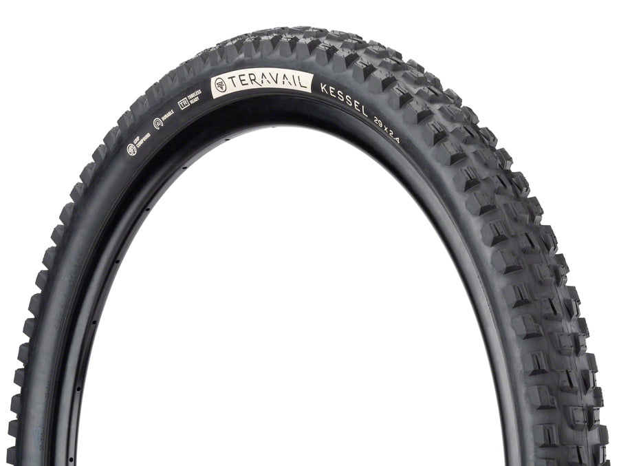 Teravail Kessel Tire - 29 x 2.5 Tubeless Folding BLK Durable Plus Grip Plus Compound