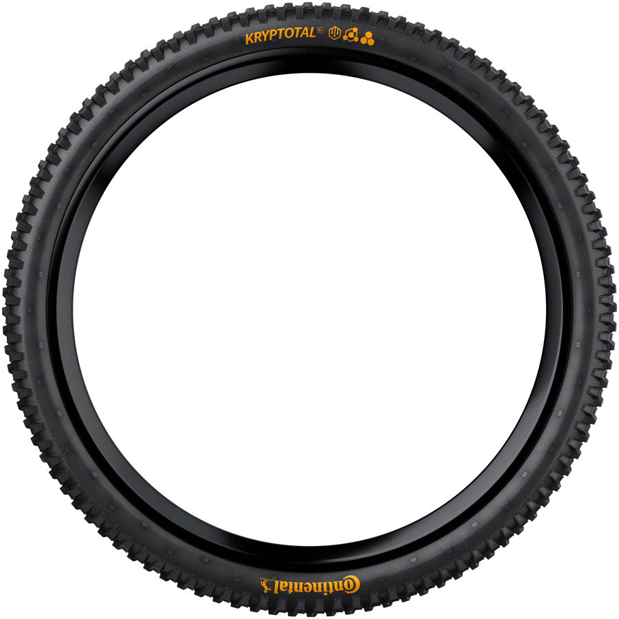 Continental Kryptotal Front Tire - 29 x 2.40 Tubeless Folding BLK SuperSoft Enduro Casing E25 - Open Box, New