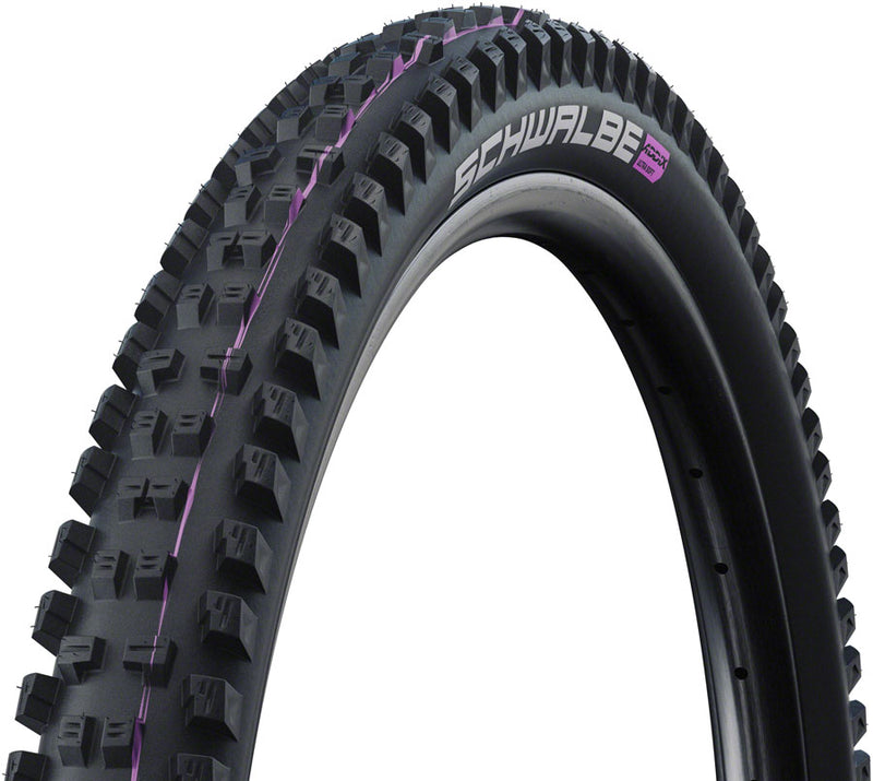 Schwalbe Tacky Chan Tire - 27.5 x 2.40 Tubeless Folding BLK Evolution Line Super Trail Addix Soft E-50