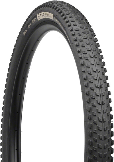 Teravail Drawpoint Tire - 29 x 2.4 Tubeless Folding BLK Light Trail Grip Compound
