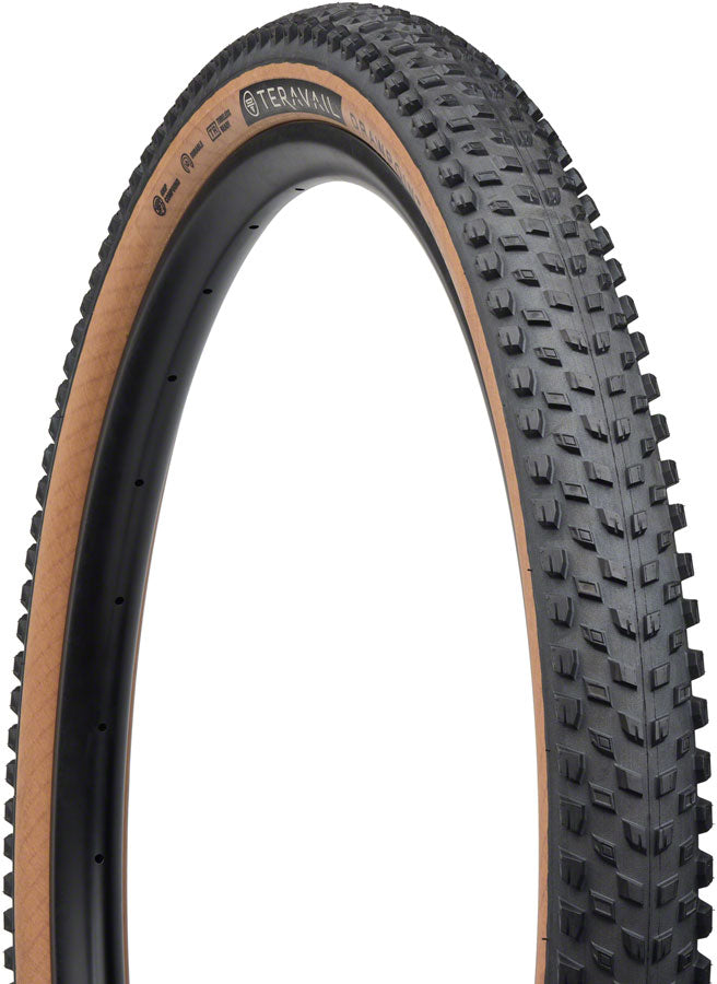 Teravail Drawpoint Tire - 29 x 2.4 Tubeless Folding Tan Light Trail Grip Compound
