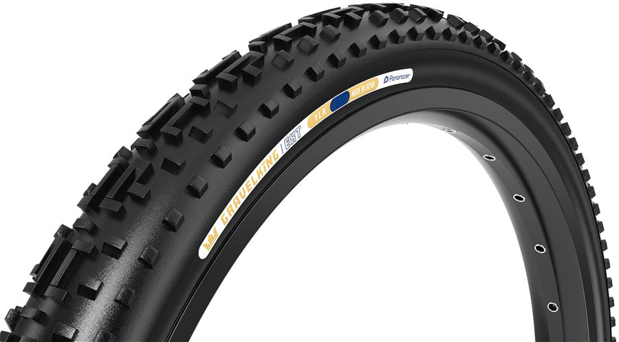 Panaracer GravelKing EXT Gravel Tire 700x38C Folding Tubeless Ready ZSG Gravel Tuff Tex BeadLock 120 Black