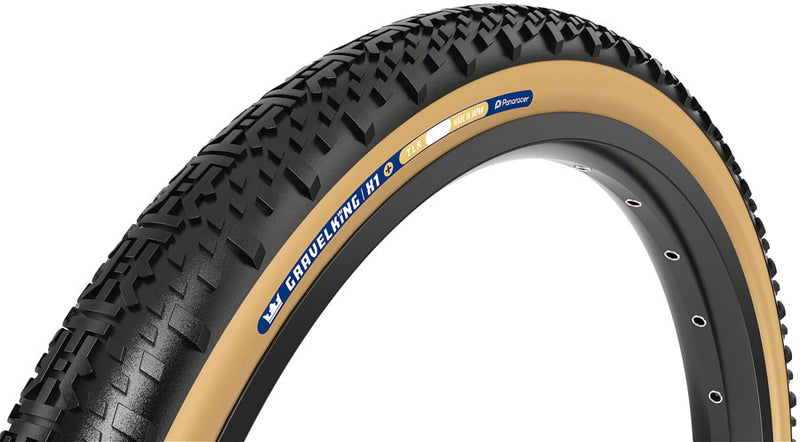 Panaracer GravelKing X1 Plus Tire - 700 x 40 Tubeless Folding Black/Brown