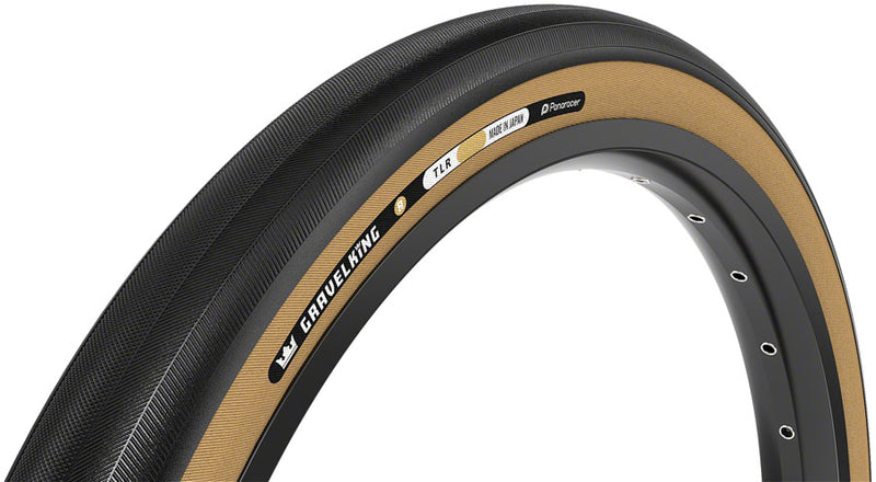 Panaracer GravelKing R Tire - 700 x 28 Clincher Folding Black/Amber