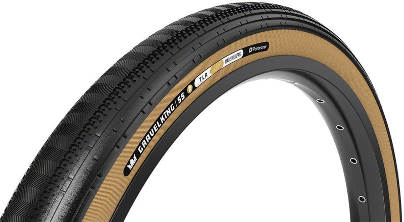 Panaracer GravelKing SS R Tire - 700 x 28 Clincher Folding Black/Amber