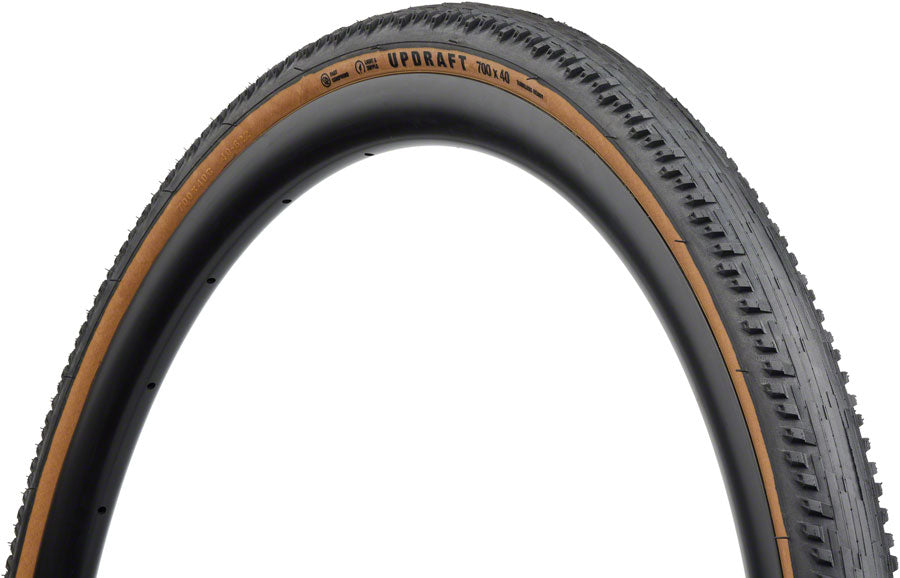 Teravail Updraft Tire - 700 x 40 Tubeless Folding Tan Durable Fast Compound