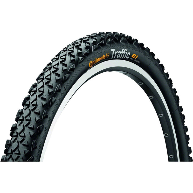 Traffic Tire - 26 x 2.10, Clincher, Wire, Black
