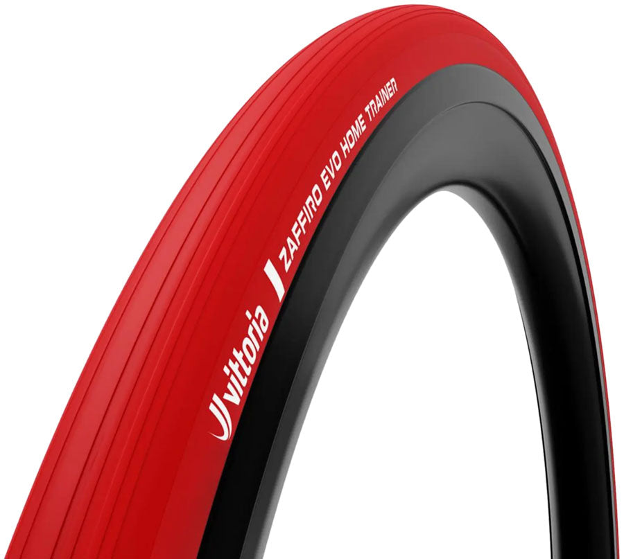 Vittoria Zaffiro EVO Home Trainer Tire - 700 x 35 Clincher Folding Red 1C