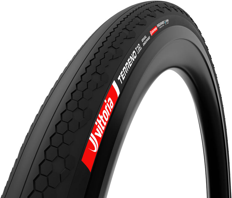 Vittoria Terreno T10 Hardpack Tire - 650 x 47 Tubeless Folding BLK Gravel Endurance Graphene G2.0