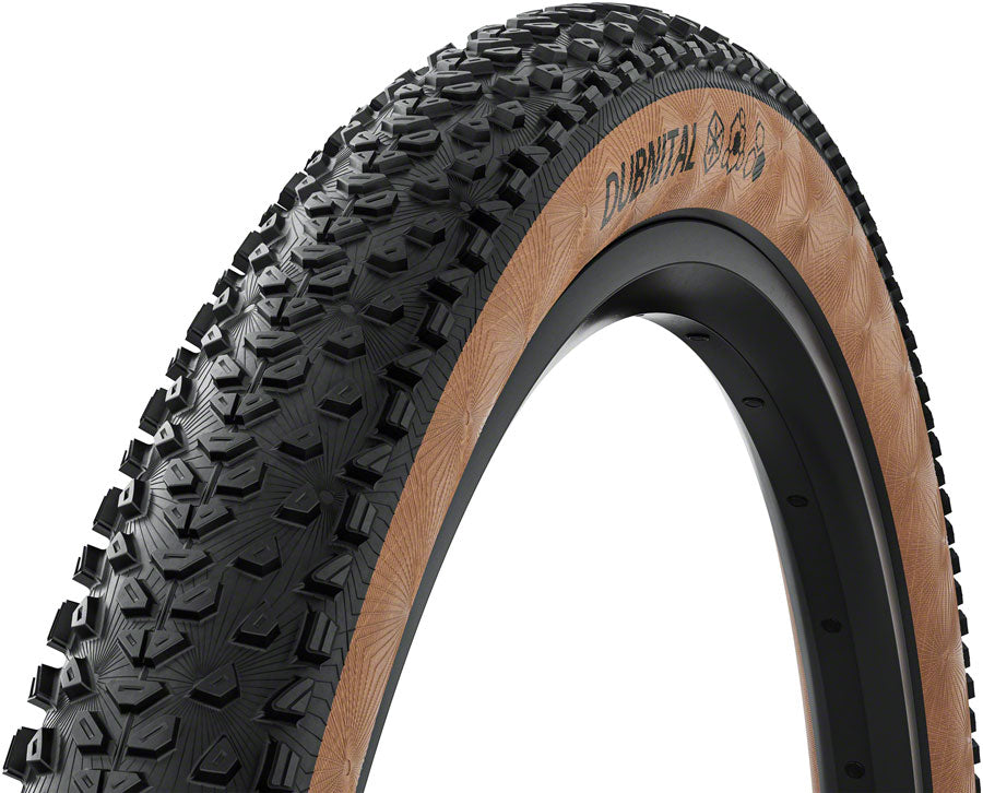 Continental Dubnital Tire - 29 x 2.40 Tubeless Folding BLK/Transparent Rapid Trail Casing E25