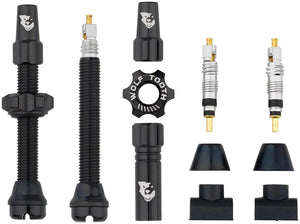 Wolf Tooth Tubeless Valve Stem Kit - 44 mm Black