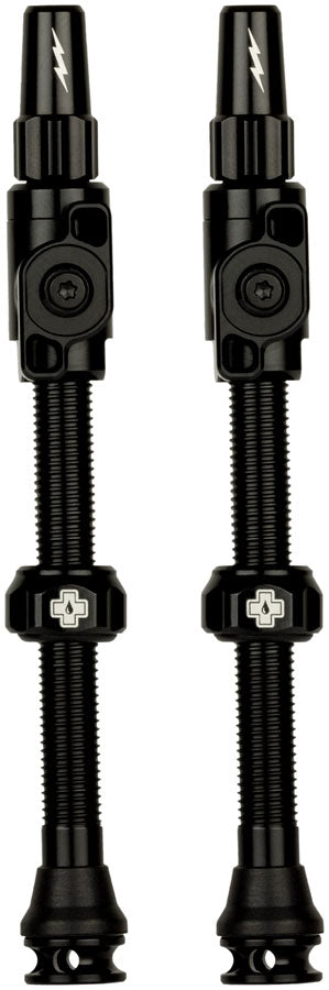 Muc-Off Big Bore Lite Tubeless Valve Stems - XLarge 60mm Black