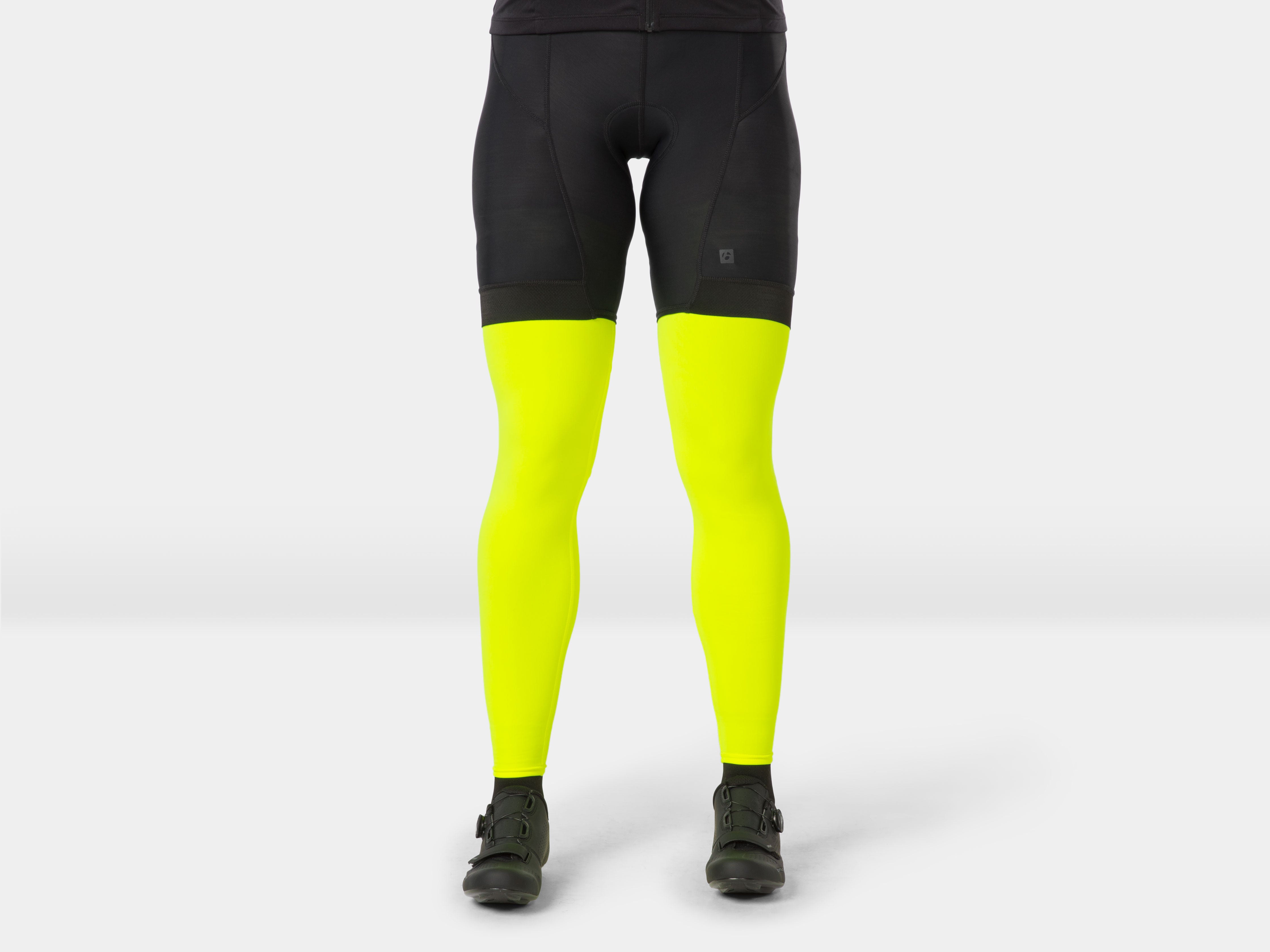 Warmer Bontrager Thermal Leg Large Radioactive Yellow
