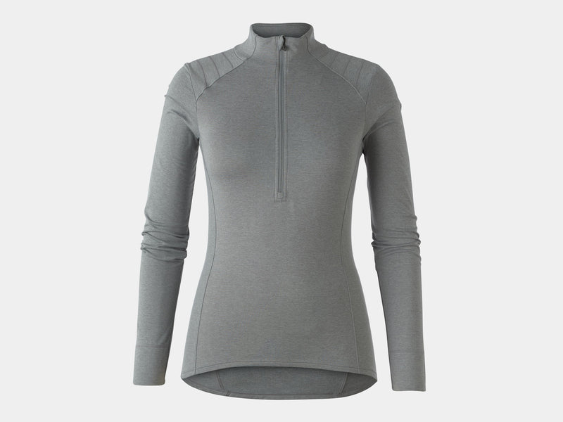 Jersey Bontrager Vella Thermal Long Sleeve LG Quicksilver