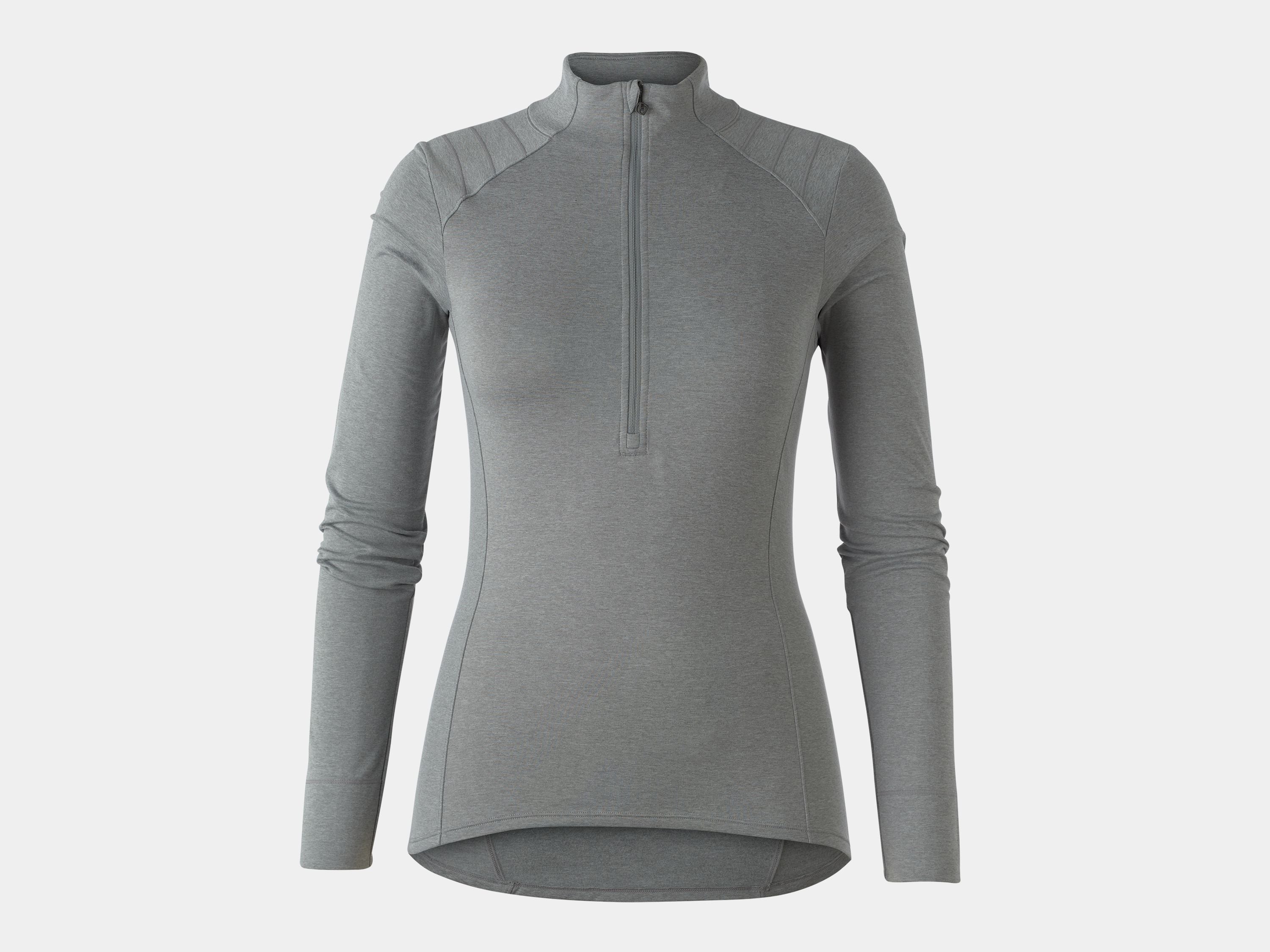 Jersey Bontrager Vella Thermal Long Sleeve MD Quicksilver