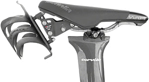 XLAB Delta 425 Saddle Mounted Water Bottle Carrier System - Matte Black