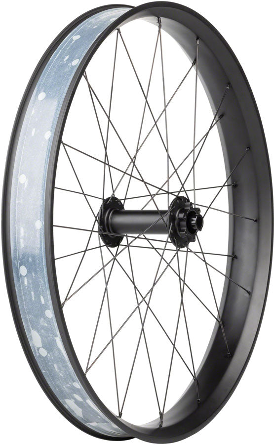 Quality Wheels Alex CF-1 Carbon Bear Pawl Front Wheel - 26" Fat 15 x 150mm 6-Bolt BLK