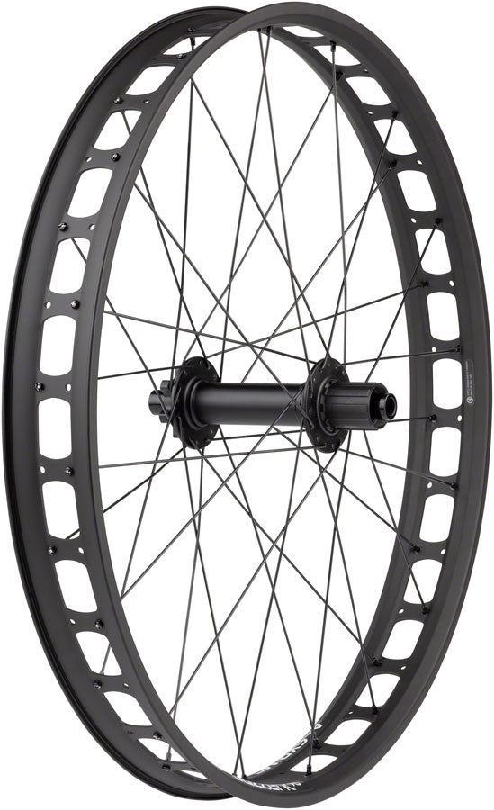 Quality Wheels Bear Pawls / Blizzerk Rear Wheel - 26" Fat 12 x 197mm 6-Bolt HG 11 MTN BLK