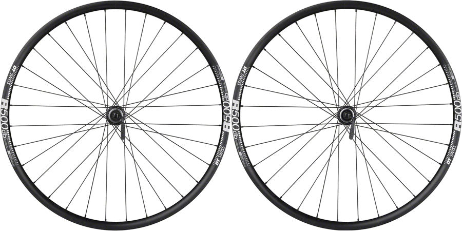 Quality Wheels Shimano / DT R500 Disc Wheelset - 700 QR x 100/135mm Center-Lock HG 11 MTN BLK