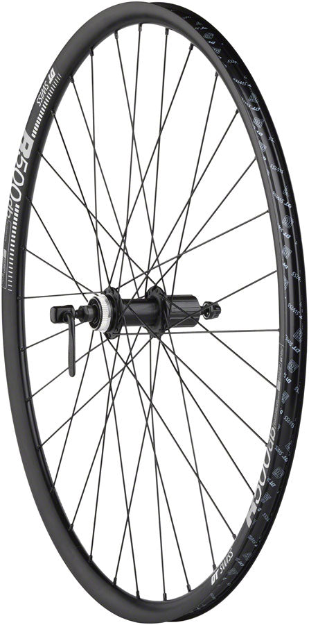 Quality Wheels Shimano / DT R500 Disc Wheelset - 700 QR x 100/135mm Center-Lock HG 11 MTN BLK