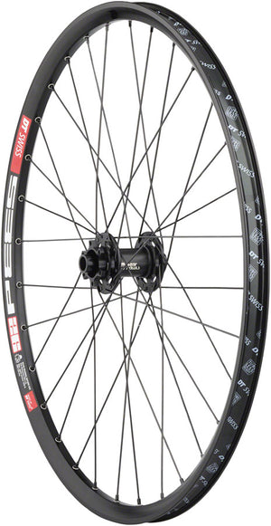 Quality Wheels Bear Pawls / DT Swiss 533D Front Wheel - 26" 15 x 100mm 6-Bolt BLK