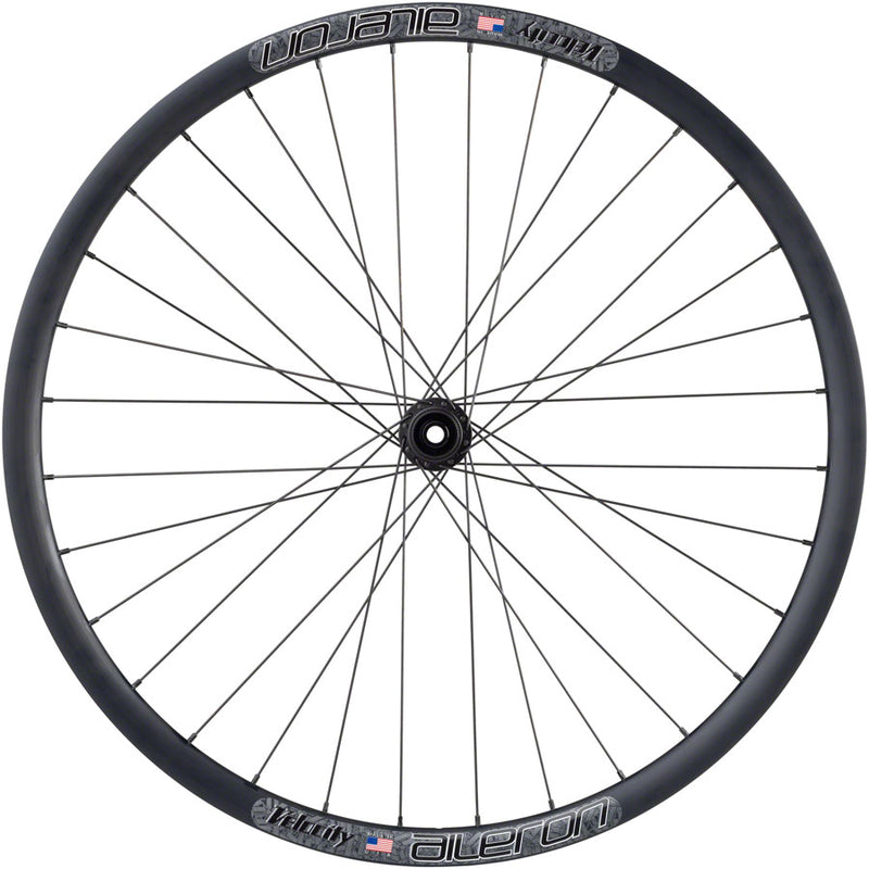 Quality Wheels Velocity Aileron Disc Rear Wheel - 700 QR x 135mm Center-Lock HG 10 BLK