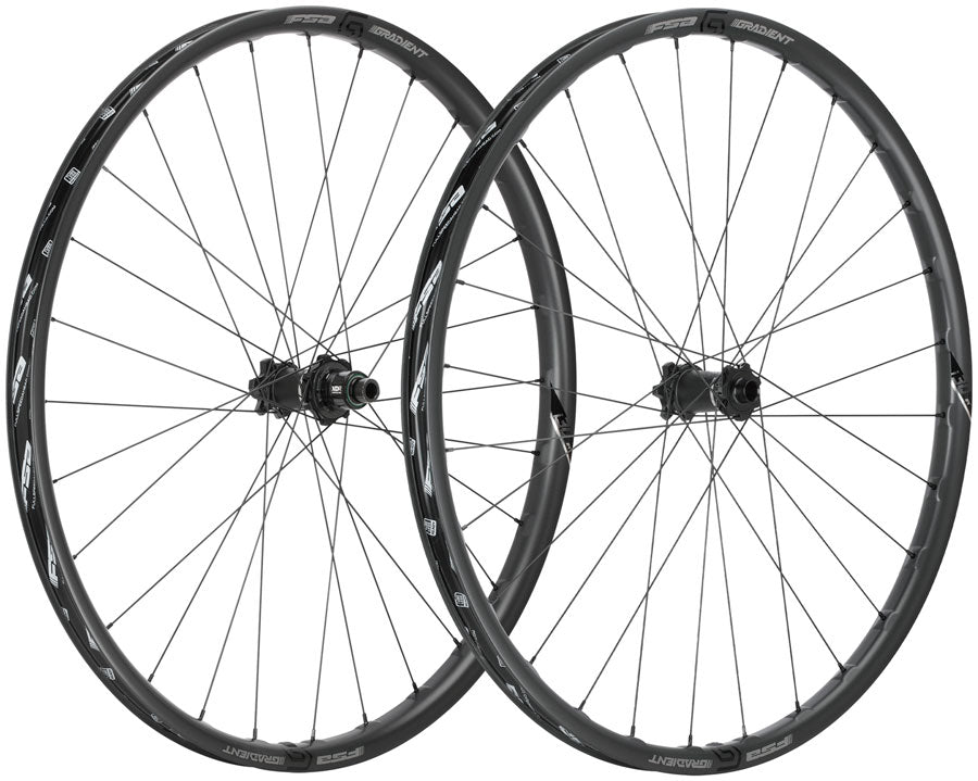 Full Speed Ahead Gradient i30 Carbon Wheelset - 29" 15 x 110mm/12 x 148mm 6-Bolt XD BLK 28H