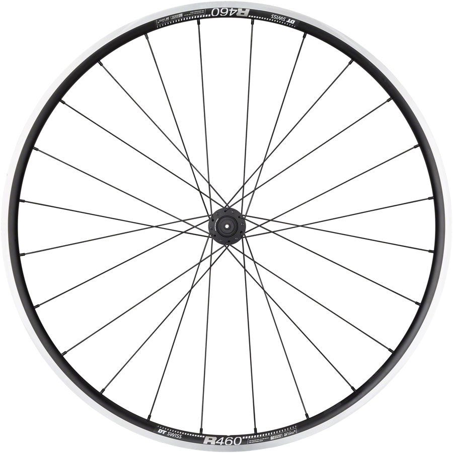 Quality Wheels DT 240/DT R460 Front Wheel - 700 QR x 100mm Rim Brake Black