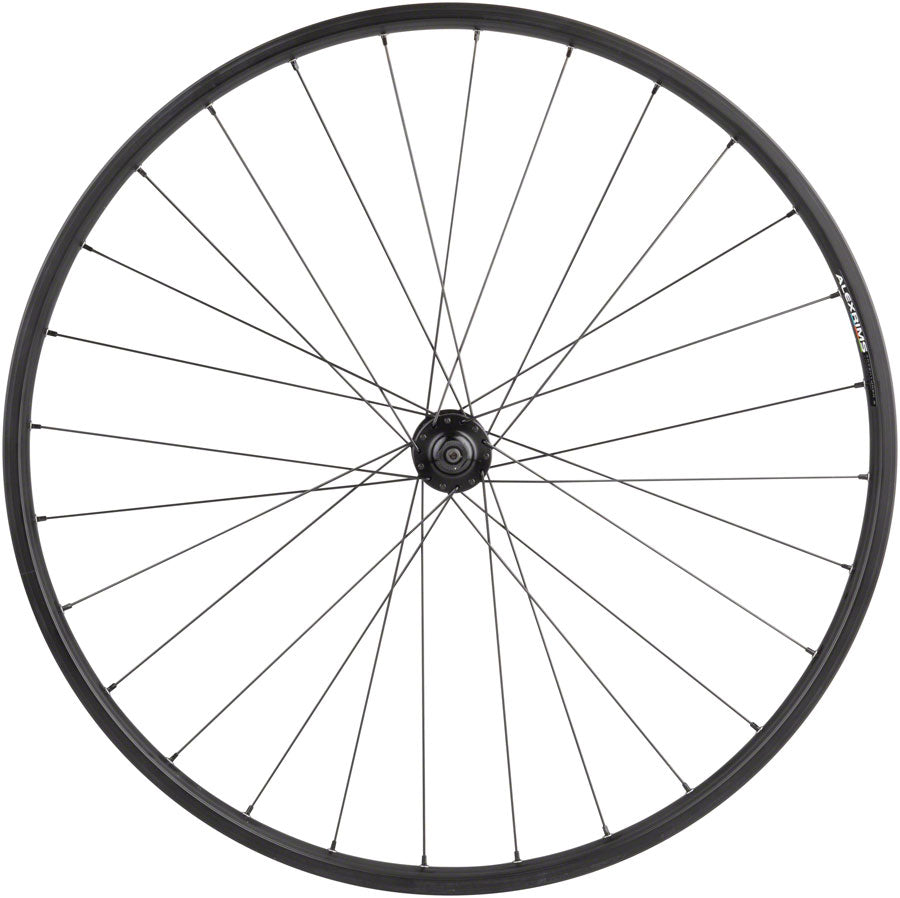 Quality Wheels Value Double Wall Series Disc Front Wheel - 650b QR x 100mm Center-Lock BLK